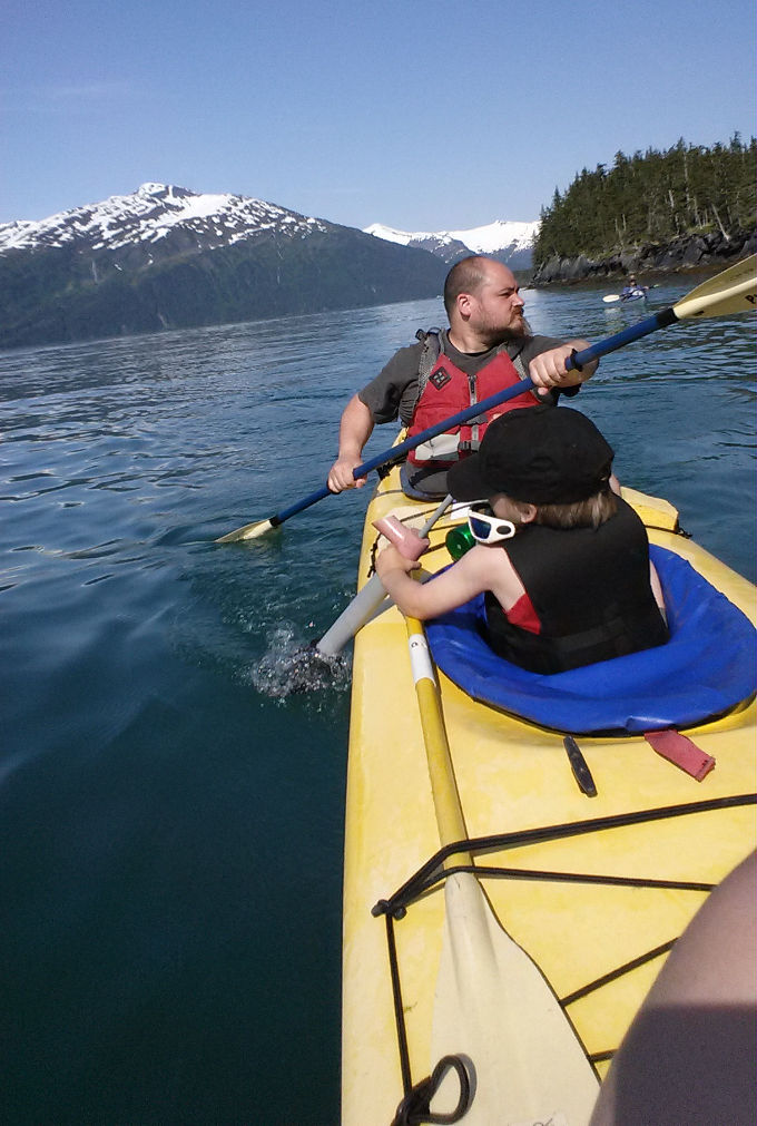 Andrew Kayaking