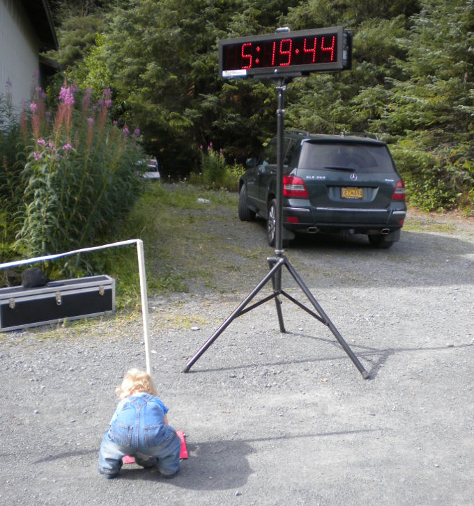 Lost Lake Run Finish Line