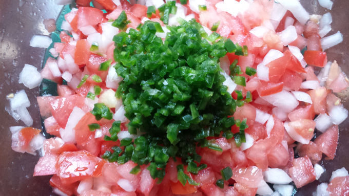 Pico De Gallo Ingredients