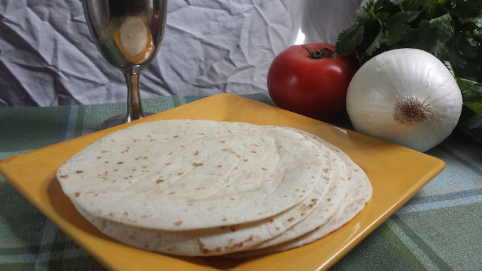 Ingredients For The Leftover Shredded Chicken Soft Taco