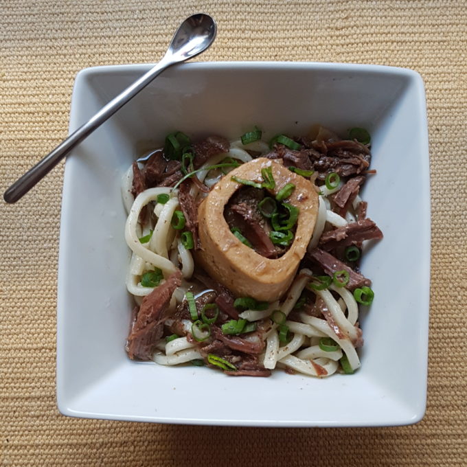 Bone Marrow Soup With Red Meat