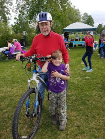 AK Pulmonologist on Bicycle