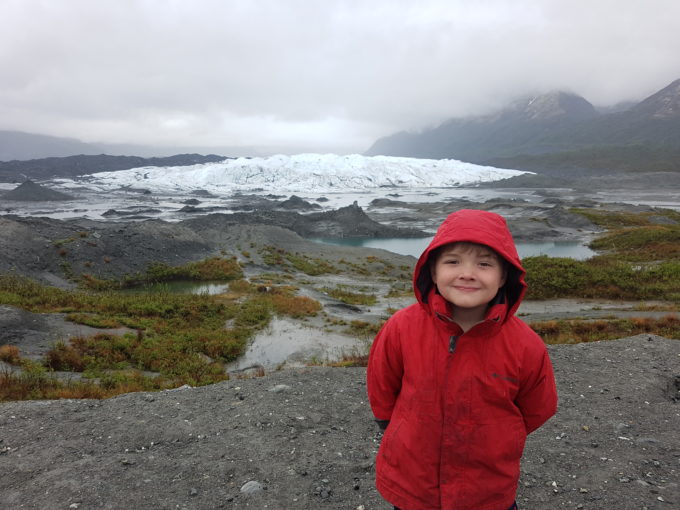 Nathan and Matanuska Glacier