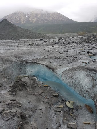 Blue Matanuska Glacier