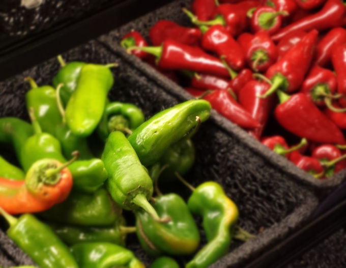 Spicy peppers 