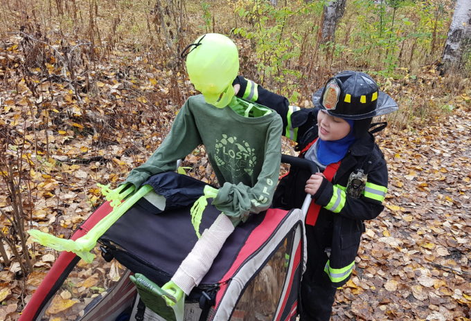 Fireman Duley Rescues Christof