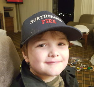 Mr. Nathan and North Shore Fire Hat