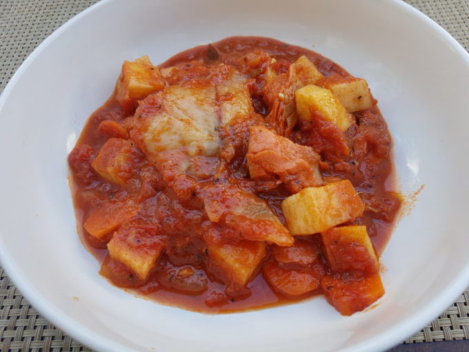 West African Fish Stew with Alaskan Fish