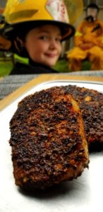 Pompeii Smoke and Fire Blackening Seasoned Pork Chop