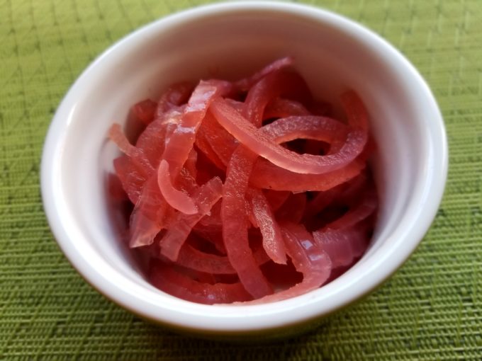 Norse Style Pickled Red Onions