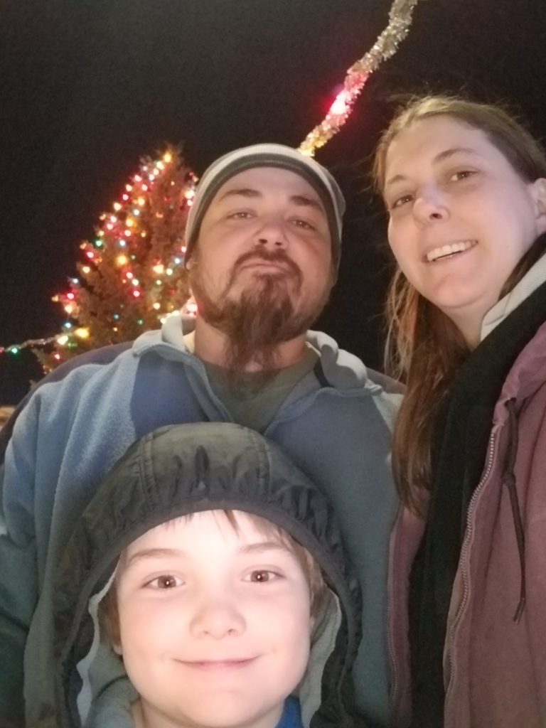 Dawson City Mile 0 Christmas Tree
